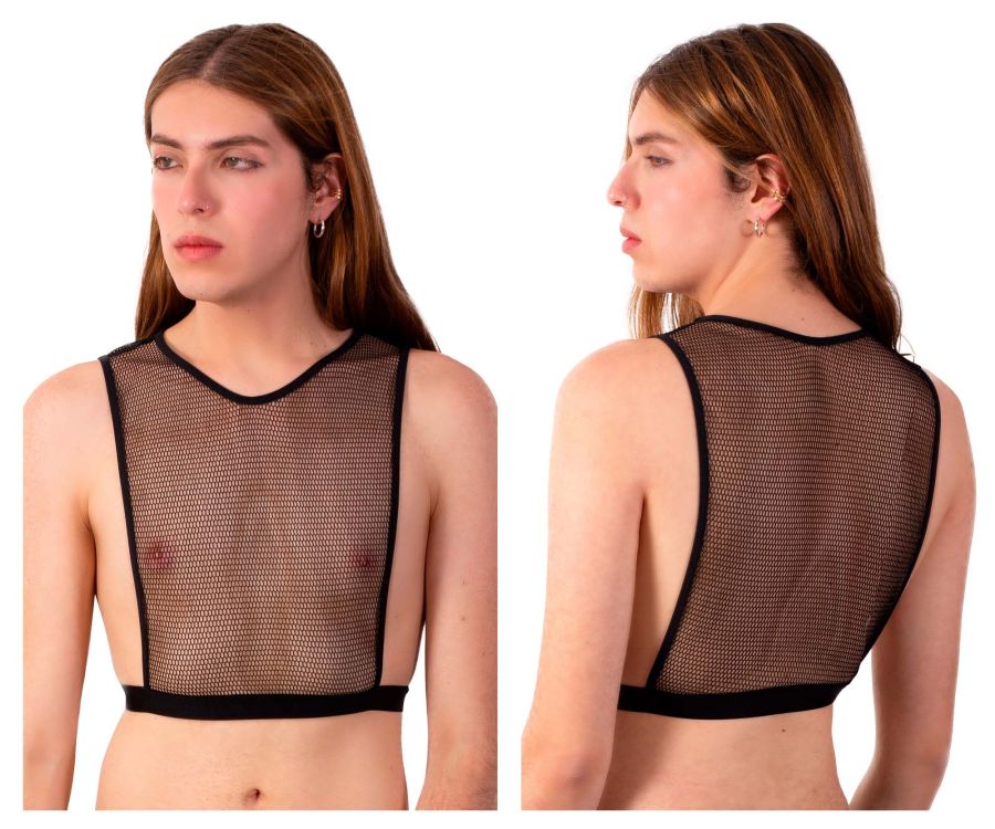 PLURAL PL002 Non-binary Underwear Bodysuit Black