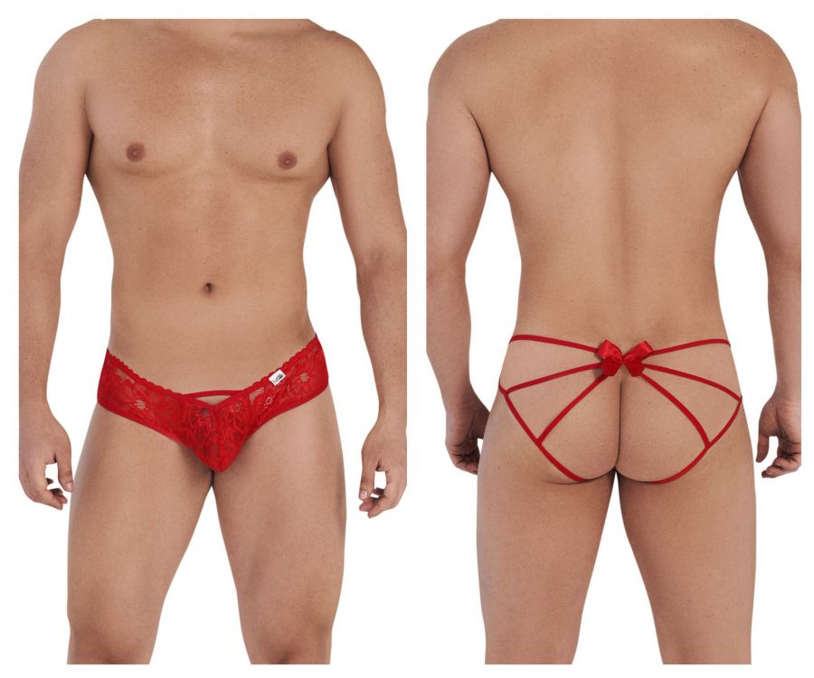 JCSTK - CandyMan 99535 Bow Jockstrap Red