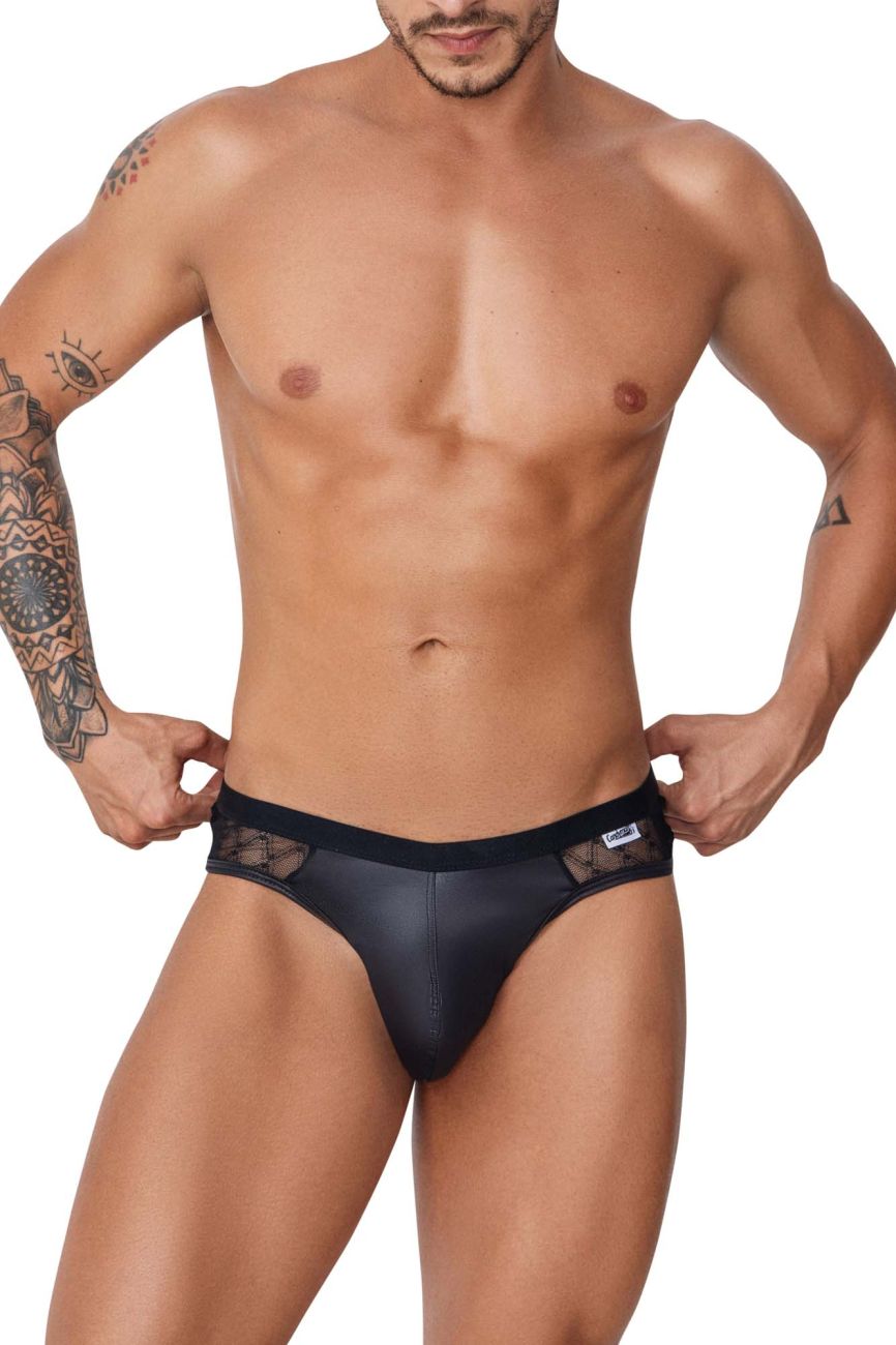 JCSTK - CandyMan 99763 Lace Jockstrap Black