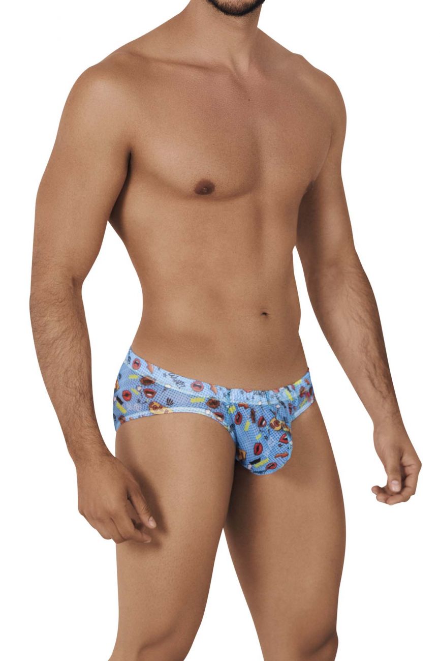 Clever 0608-1 Motivation Briefs Blue Multi