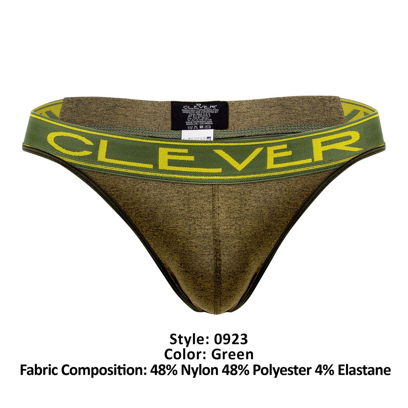 Clever 0923 Fitness Thongs Green