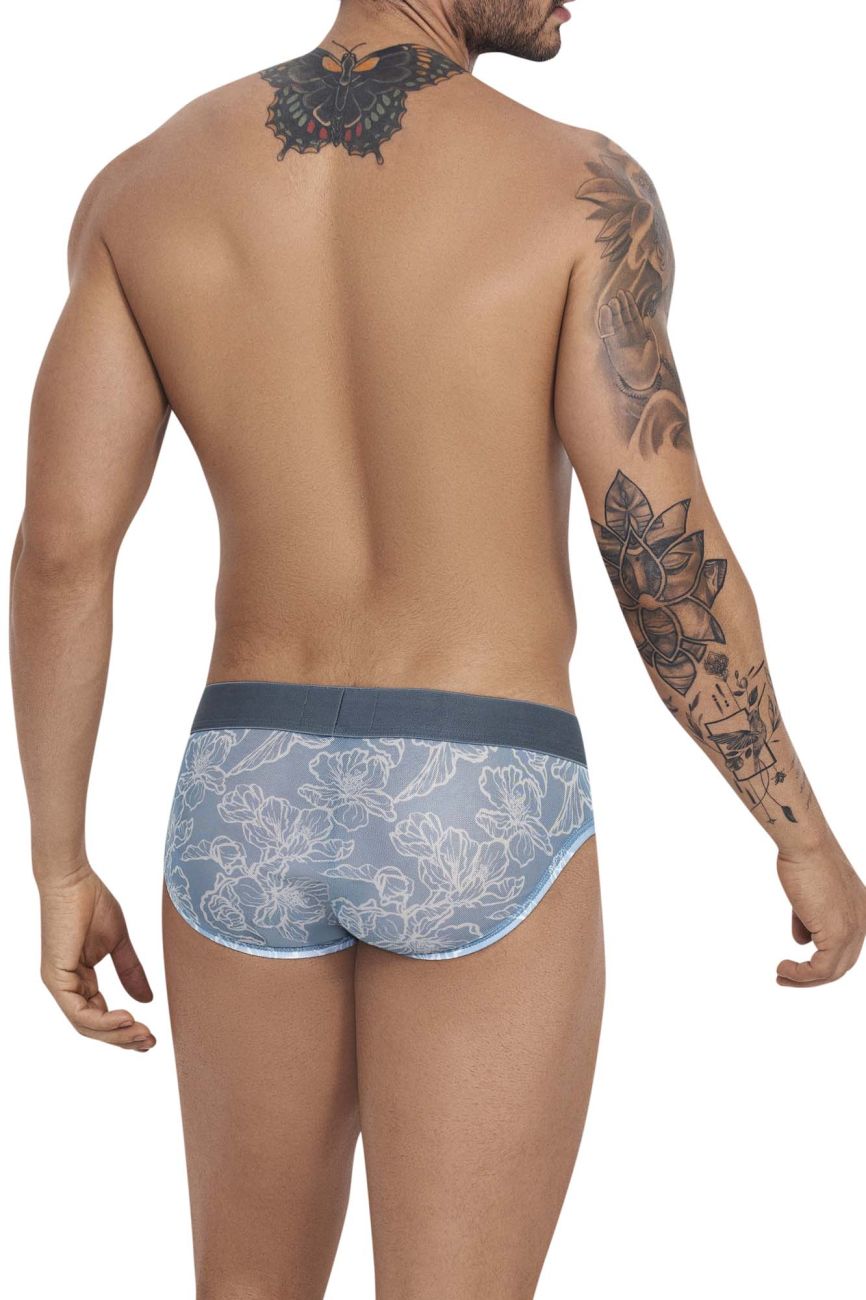 Clever 1213 Avalon Briefs Gray Print