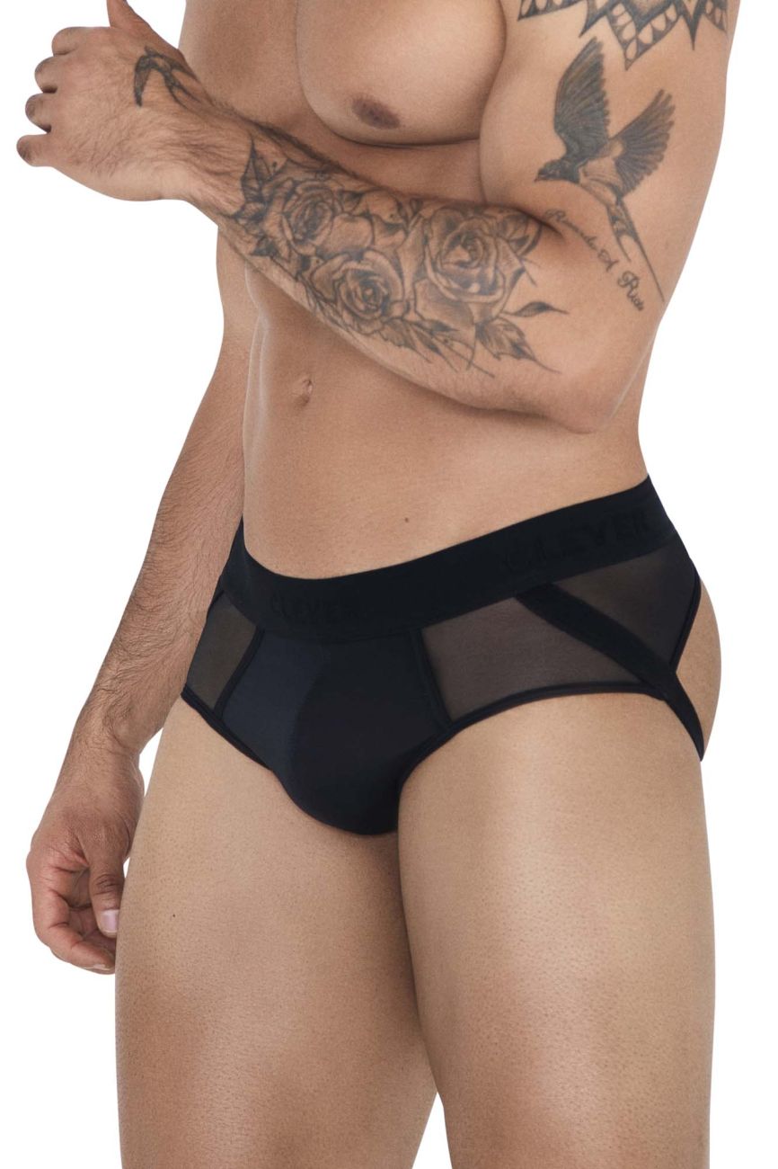 Clever 1513 Caspian Jockstrap Black