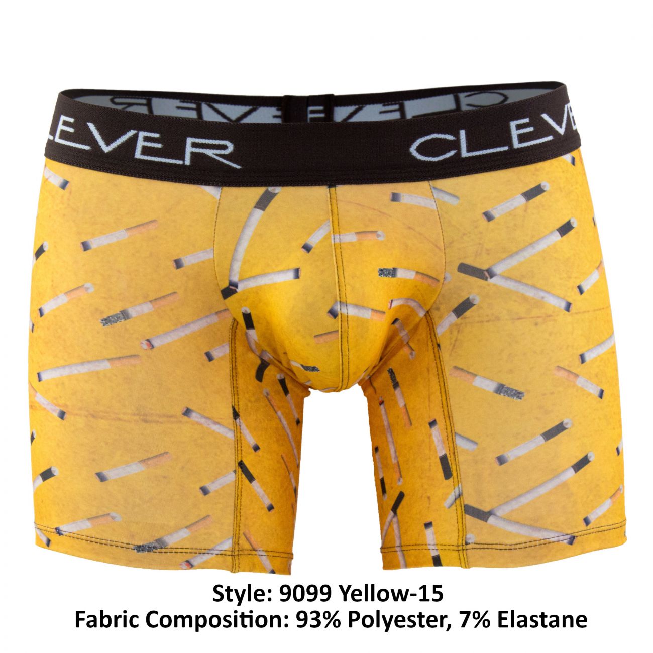 Clever 9099 Limited Edition Long Boxer Briefs Yellow