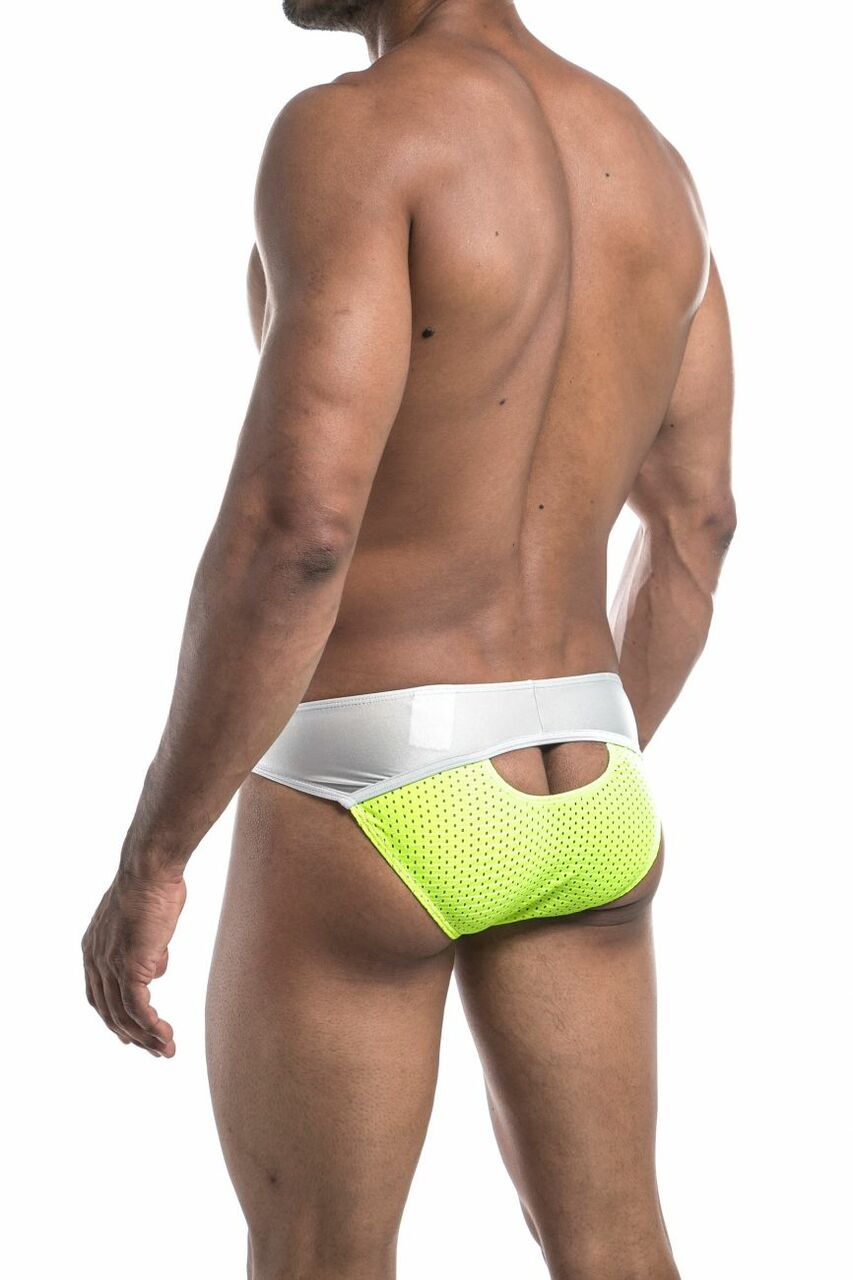 JCSTK - Mens Joe Snyder Sexiest Bikini Brief Lemon and Grey