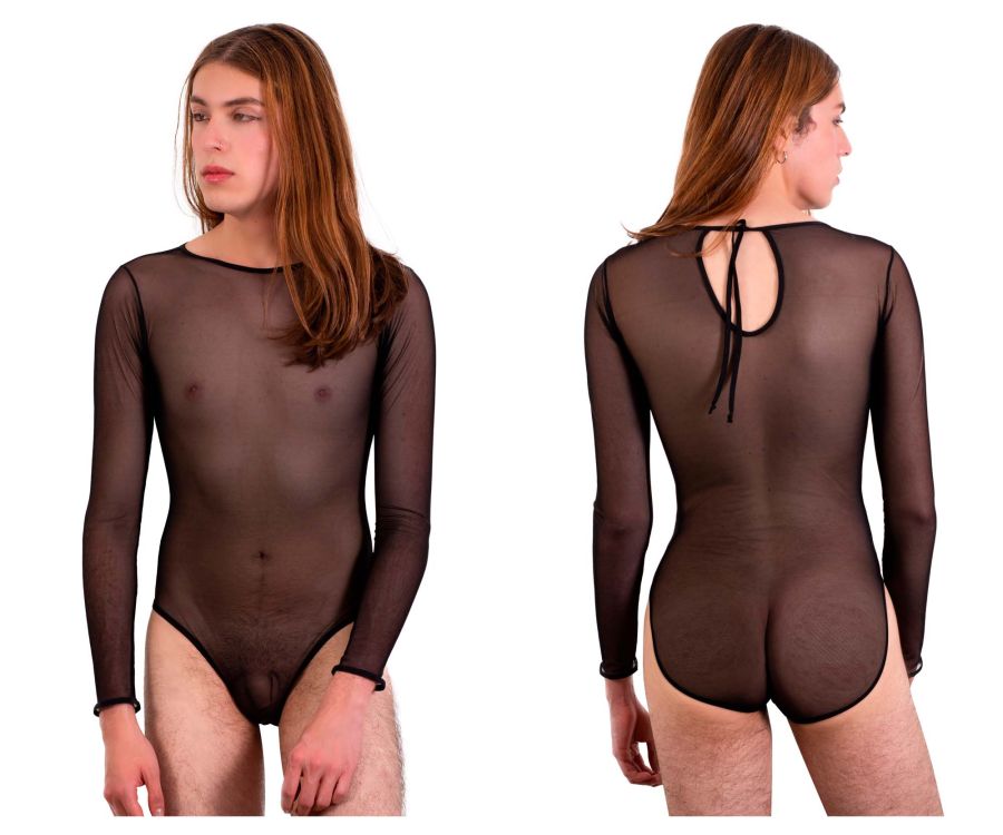 JCSTK - PLURAL PL001 Non-binary Underwear Bodysuit Black