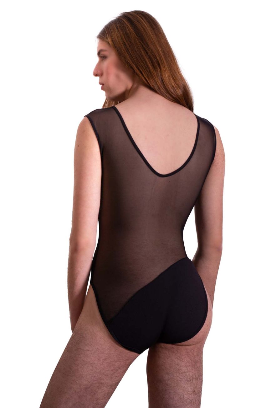 JCSTK - PLURAL PL002 Non-binary Underwear Bodysuit Black