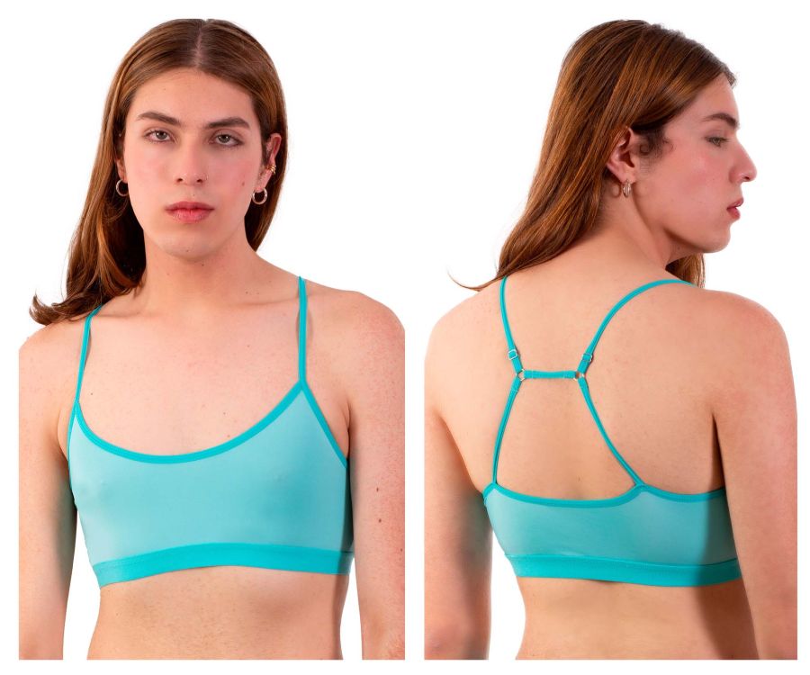 JCSTK - PLURAL PL005 Non-binary Underwear Bra Top Mint Green