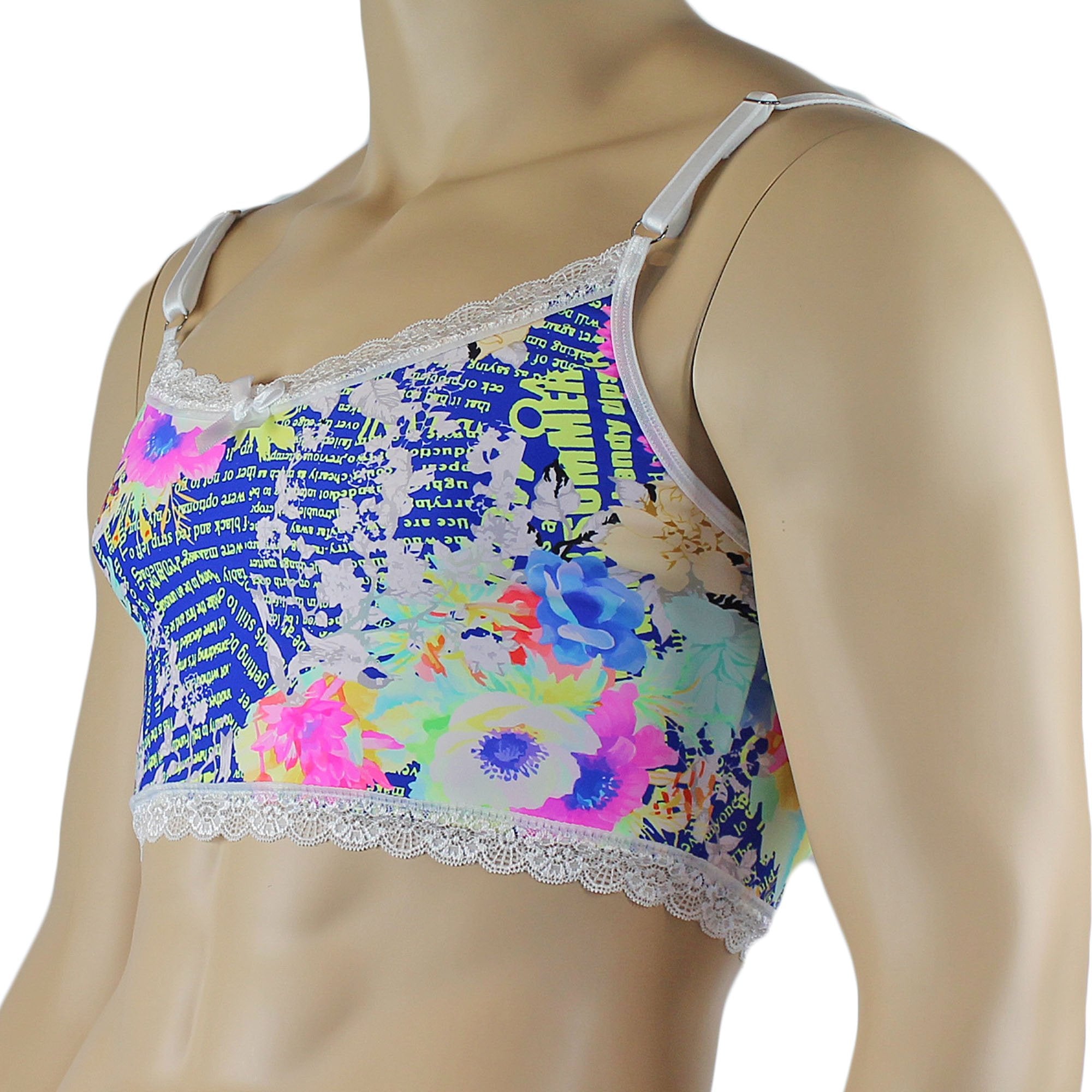 Mens Suzanne Floral Camisole Crop Top